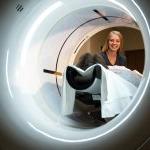 Karra Hanson operating CT scan